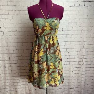 Urban Outfitters Kimchi Blue size small safari print mini dress